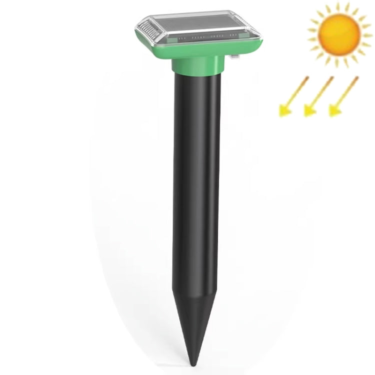 SJZ038 Outdoor Waterproof Solar Ultrasonic Rat Repeller Ultrasonic Animal Repeller, Color: Green - Outdoor Insect Repellent by PMC Jewellery | Online Shopping South Africa | PMC Jewellery