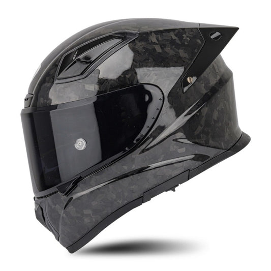SOMAN Four Seasons Full Cover Motorcycle Helmet, Size: L(Cheetah Print Black) - Helmets by SOMAN | Online Shopping South Africa | PMC Jewellery | Buy Now Pay Later Mobicred