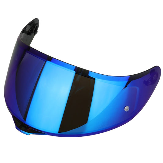 Motorcycle Helmet Lens with Anti-fog Spikes for SOMAN K1/K3SV/K5, Color: Dark Tea Revo Blue - Helmets by PMC Jewellery | Online Shopping South Africa | PMC Jewellery