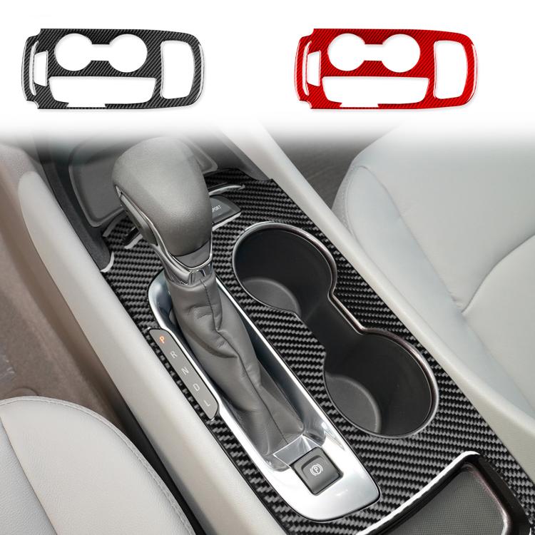 For Chevrolet Malibu 2016-2024 B Model Left-hand Drive Gear Panel Sticker(Red) - Car Interior Mouldings by PMc TechLife | Online Shopping South Africa | PMc TechLife | Buy Now Pay Later Mobicred