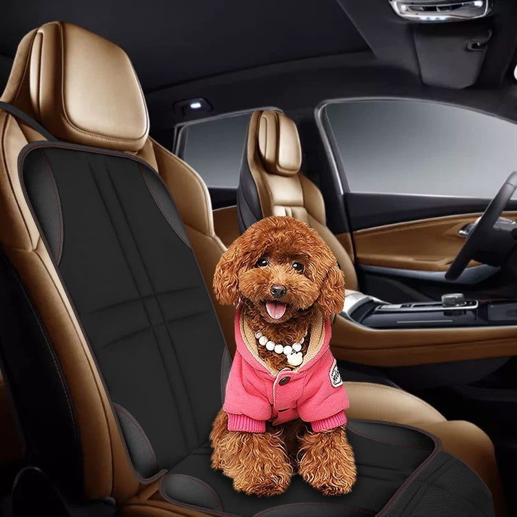 2pcs Child Car Seat Protector Non-Slip Base Material + Waterproof 600D Fabric(Red Line) - Seat Accessories by PMC TechLife | Online Shopping South Africa | PMC TechLife | Buy Now Pay Later Mobicred