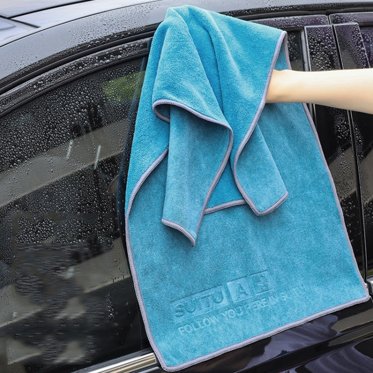 60 x 180cm  SUITU Microfiber Cleaning Cloth Car Cleaning Towel Thicken Highly Absorbent Cleaning Rag - Car washing supplies by SUITU | Online Shopping South Africa | PMC Jewellery | Buy Now Pay Later Mobicred
