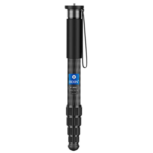 BEXIN P365CF-S Carbon Fiber Monopod Travel Shooting Mobile Phone Live Selfie Bracket Retractable Portable Monopod - Monopods by BEXIN | Online Shopping South Africa | PMC Jewellery | Buy Now Pay Later Mobicred