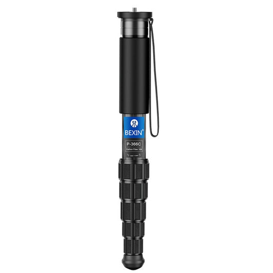 BEXIN P366CF-S Carbon Fiber Monopod Travel Shooting Mobile Phone Live Selfie Bracket Retractable Portable Monopod - Monopods by BEXIN | Online Shopping South Africa | PMC Jewellery | Buy Now Pay Later Mobicred