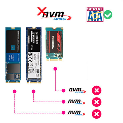 SATA 22PIN To MSATA Or M.2 NGFF SATA Card 2 In 1 SSD Converter Card With USB 3.0 Cable - Add-on Cards by PMC Jewellery | Online Shopping South Africa | PMC Jewellery | Buy Now Pay Later Mobicred