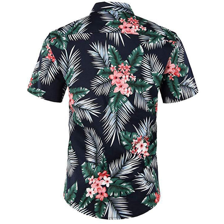 Summer Men 3D Digital Printing Beach Casual Short-sleeved Shirt, Size: M(2) - Short Sleeve by PMC Jewellery | Online Shopping South Africa | PMC Jewellery