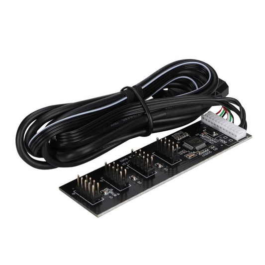 USB 2.0 9pin To 4 9pin Hub Internal Motherboard Header With 4pin Powered - USB 2.0 HUB by PMC Jewellery | Online Shopping South Africa | PMC Jewellery | Buy Now Pay Later Mobicred