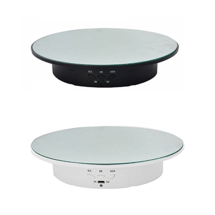 20cm Remote Control Electric Turntable Live Shooting Rotating Display Stand(White) -  by PMC TechLife | Online Shopping South Africa | PMC TechLife | Buy Now Pay Later Mobicred