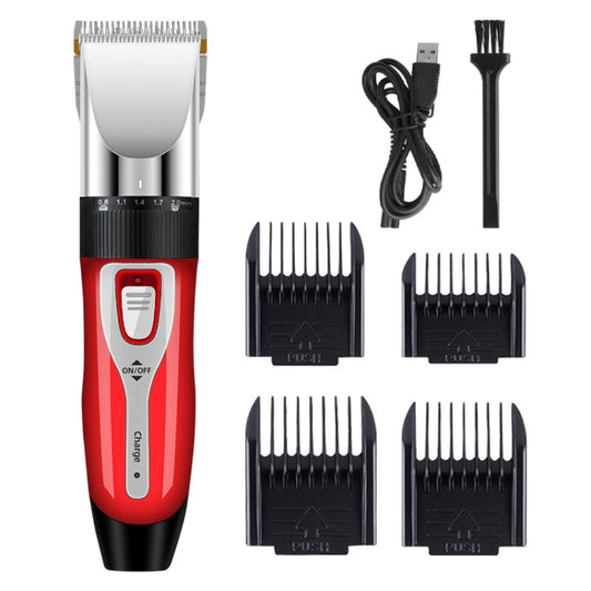 Puppy Shaver Pet Electric Shaver Cat Haircutter Set, Color: Red Standard - Electric Clipper by PMC Jewellery | Online Shopping South Africa | PMC Jewellery | Buy Now Pay Later Mobicred