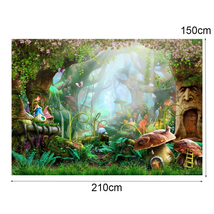 150 X 210cm Fantasy Forest Photography Background Cloth Cartoon Kids Party Decoration Backdrop(4197) - Cartoon by PMC Jewellery | Online Shopping South Africa | PMC Jewellery