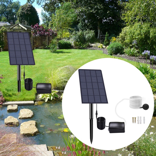 5V/2.5W Solar Direct Drive Aeration Pump Battery Free Solar Drive Oxygen Pump DC Fish Pond Aerator - Air Pumps by PMC Jewellery | Online Shopping South Africa | PMC Jewellery | Buy Now Pay Later Mobicred