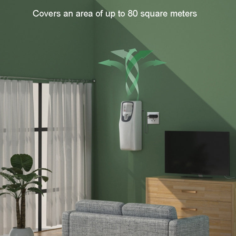Battery Recycle Adding Liquid Aqueous Incense Sprayer Wall-Mounted Automatic Incense Sprayer(White) - free shipping - PMc TechLife - Order now!