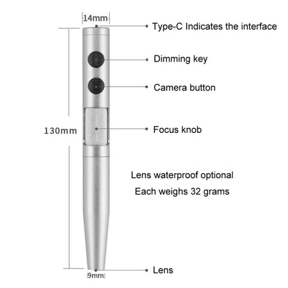 5 Million Digital Electron Microscope Magnifying Dermatoscope, Specification: B008 Not Waterproof - Digital Microscope by PMC Jewellery | Online Shopping South Africa | PMC Jewellery | Buy Now Pay Later Mobicred