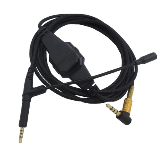 2m For BOSE 700 / QC25 / QC35 / OE2 3.5mm to 2.5mm Gaming Headset Audio Cable(Black) - Headset Accessories by PMC Jewellery | Online Shopping South Africa | PMC Jewellery