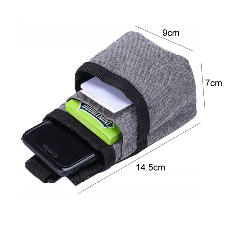 Vehicle Air Outlet Storage Bag Multi-function Document Change Storage Bag(Grey) - Stowing Tidying by PMC TechLife | Online Shopping South Africa | PMC TechLife | Buy Now Pay Later Mobicred