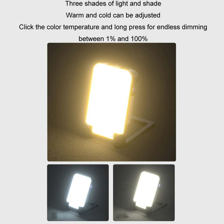 Multifunctional Outdoor Camping Light USB Rechargeable Tent Light(Black) - Camping Lighting by PMc TechLife | Online Shopping South Africa | PMc TechLife | Buy Now Pay Later Mobicred