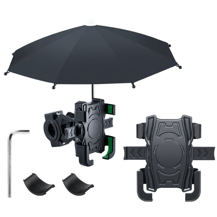 Motorcycle Waterproof Sunshade Umbrella Mobile Phone Navigation Bracket(Handlebar) - Holder by PMC Jewellery | Online Shopping South Africa | PMC Jewellery | Buy Now Pay Later Mobicred