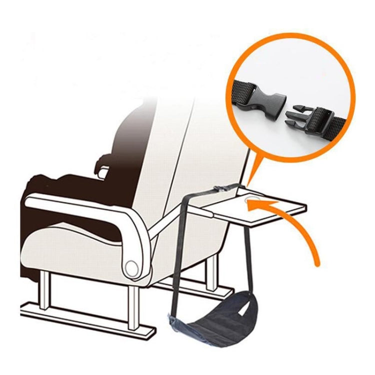 Travel Foot Rest Hammock Office Leisure Pedal, Color: Navy Blue Split - Hammocks by PMC TechLife | Online Shopping South Africa | PMC TechLife | Buy Now Pay Later Mobicred