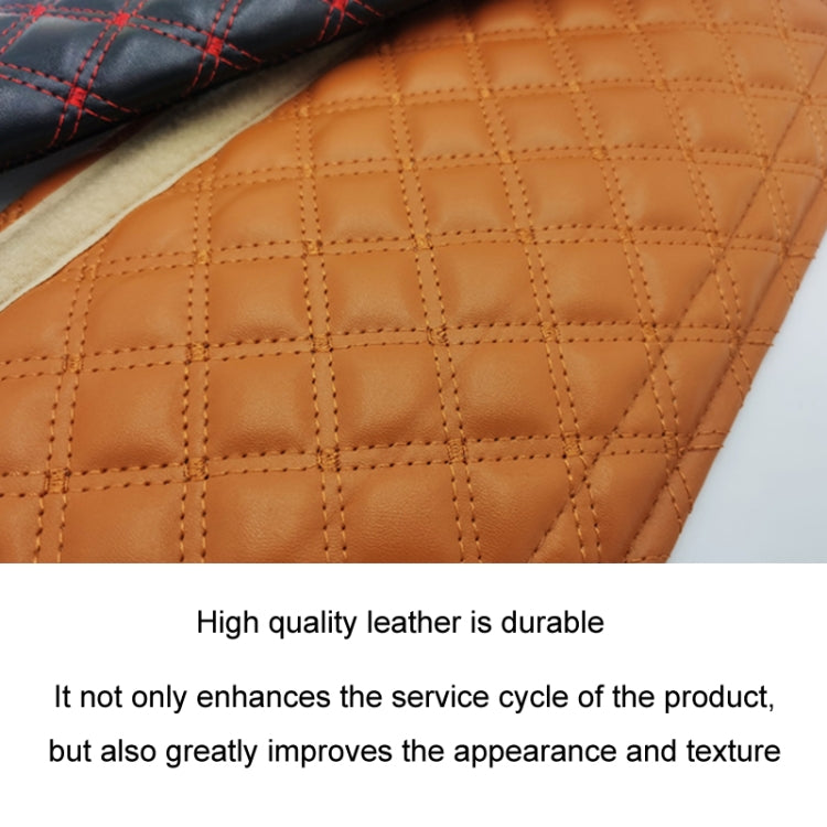 Rhombus Leather Seat Belt Shoulder Protector Pads, Color: Light Grey - free shipping - PMC TechLife - Order now!