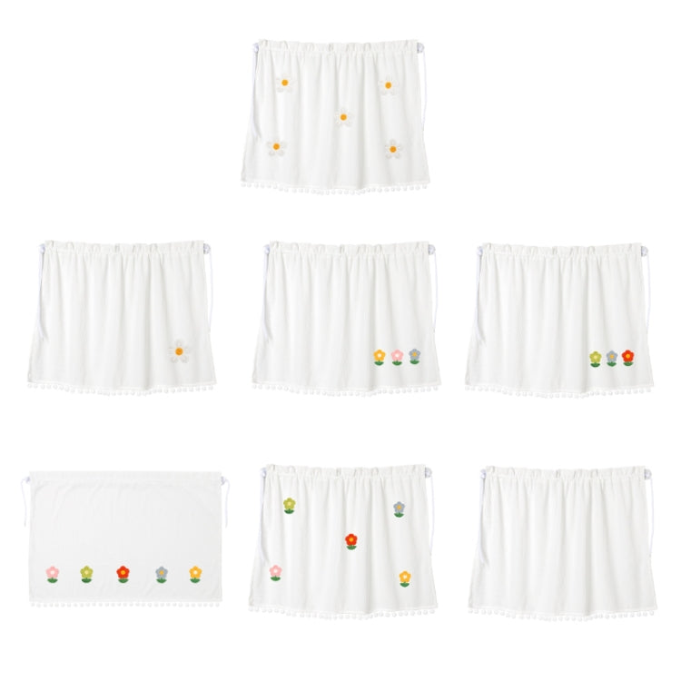 Car Sun Protection Blackout Curtain Cartoon Sunshade Curtain, Pattern: Five Sunflowers - Window Foils & Solar Protection by PMC TechLife | Online Shopping South Africa | PMC TechLife | Buy Now Pay Later Mobicred