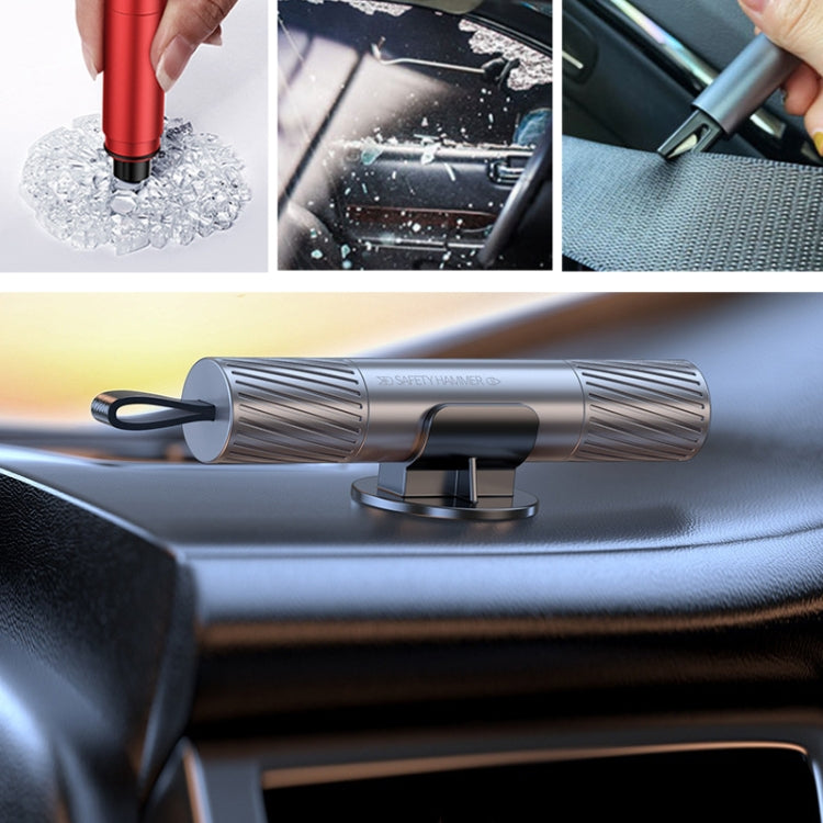Vehicle-Mounted Multifunctional Broken Window Escape Safety Hammer(Silver) - Emergency Hammer by PMC TechLife | Online Shopping South Africa | PMC TechLife | Buy Now Pay Later Mobicred