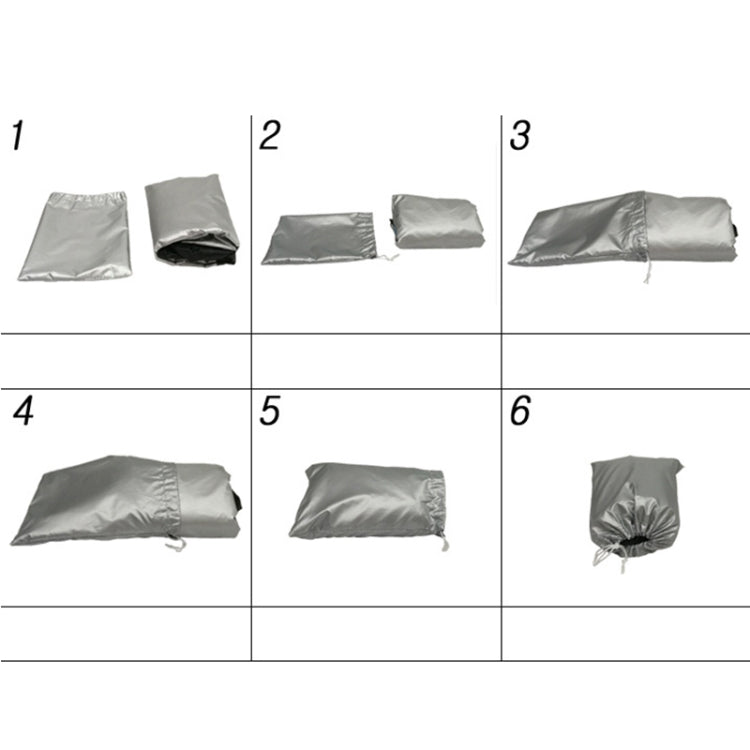 190T Motorcycle Rain Covers Dustproof Rain UV Resistant Dust Prevention Covers, Size: XXL(Black) - Protective Gear by PMC TechLife | Online Shopping South Africa | PMC TechLife | Buy Now Pay Later Mobicred