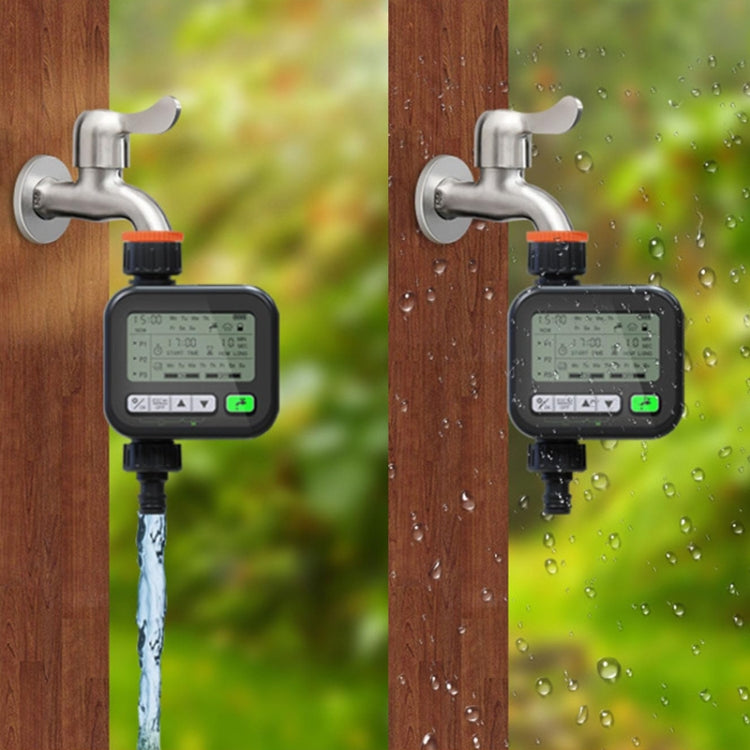 Gardening Timer Automatic Watering Device Garden Balcony Watering Device Intelligent Irrigation System Controller(Black) - Watering & Irrigation by PMc TechLife | Online Shopping South Africa | PMc TechLife | Buy Now Pay Later Mobicred