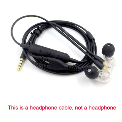 For Shure SE215+ MMCX Interface Audio Headphone Cable With Wire Control and Call Function - Headset Accessories by PMC Jewellery | Online Shopping South Africa | PMC Jewellery | Buy Now Pay Later Mobicred