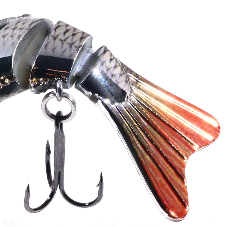 HENGJIA 10cm 24g Bionic Multi-Section Fish Bait Plastic Electroplating Fake Bait(1) - Fishing Lures by HENGJIA | Online Shopping South Africa | PMC TechLife | Buy Now Pay Later Mobicred