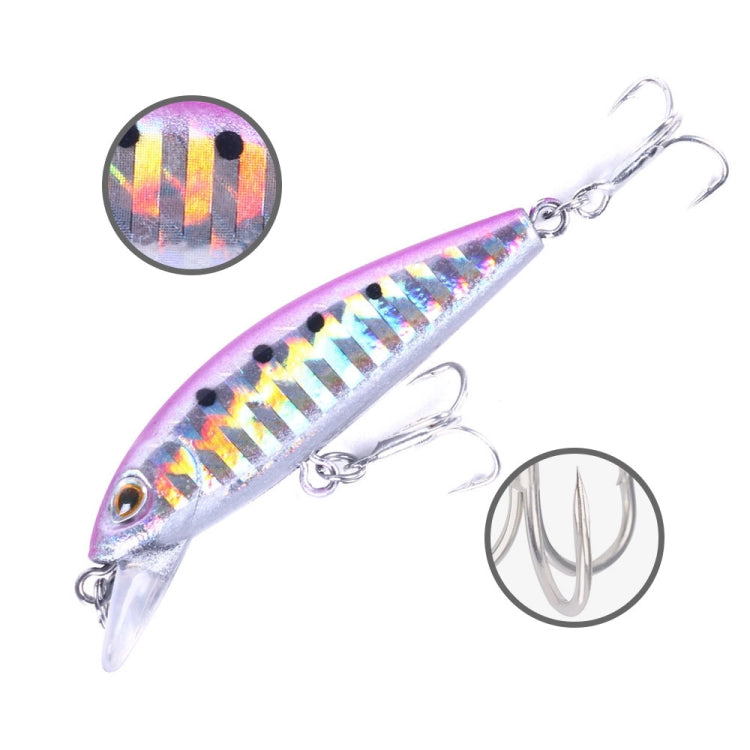 HENGJIA 5.5cm 6.6g Mino Luya Fake Bait Long Casting Sinking Bionic Lure(5) - Fishing Lures by HENGJIA | Online Shopping South Africa | PMC TechLife | Buy Now Pay Later Mobicred