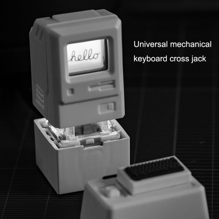 Mechanical Keyboard MAC Retro Light Transmission Keycap(Pink) - Other by PMC TechLife | Online Shopping South Africa | PMC TechLife | Buy Now Pay Later Mobicred