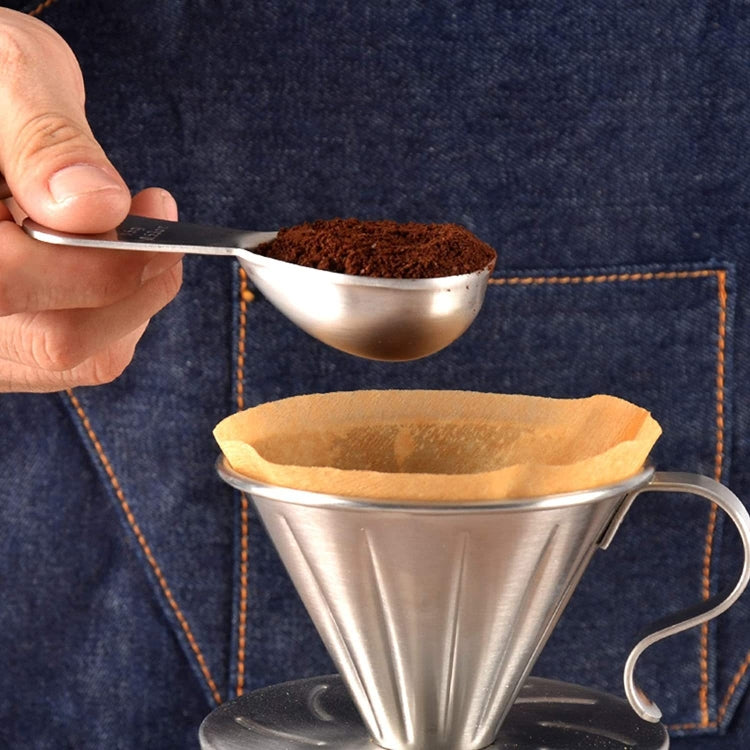 15ml 304 Stainless Steel Thickened Coffee Spoon With Scale Measuring Bean Spoon, Color: Black - Coffee Machine & Accessories by PMC TechLife | Online Shopping South Africa | PMC TechLife | Buy Now Pay Later Mobicred