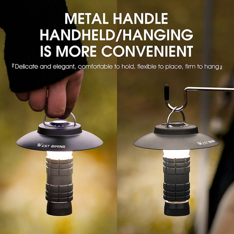 WEST BIKING Outdoor Lighthouse Camping Light LED Portable Magnetic Emergency Flashlight(Lake Blue) - Camping Lighting by WEST BIKING | Online Shopping South Africa | PMC TechLife | Buy Now Pay Later Mobicred
