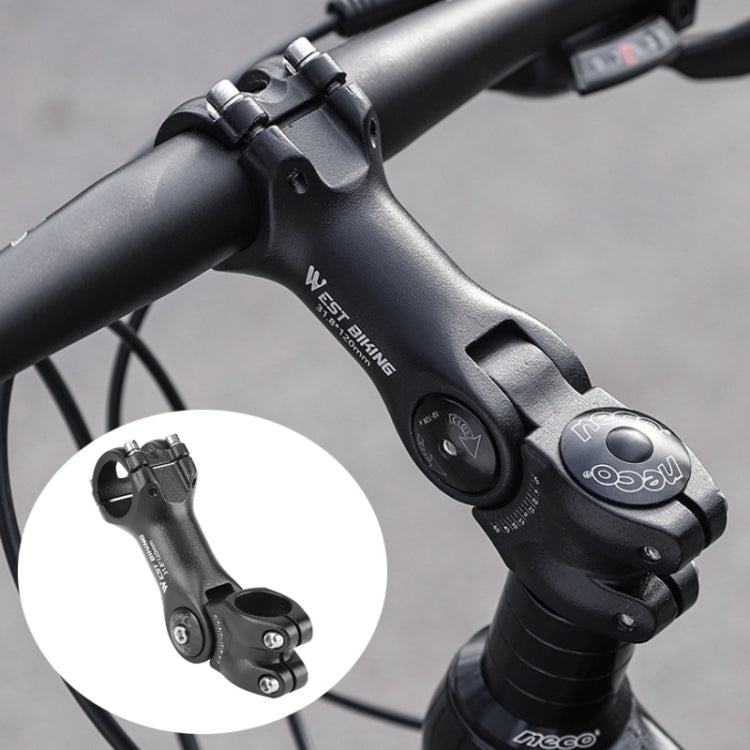 WEST BIKING Mountain Bike Adjustable Handlebar Angle Riser Handlebar Lift Accessories 25.4x100mm - Maintenance tools by WEST BIKING | Online Shopping South Africa | PMc TechLife | Buy Now Pay Later Mobicred