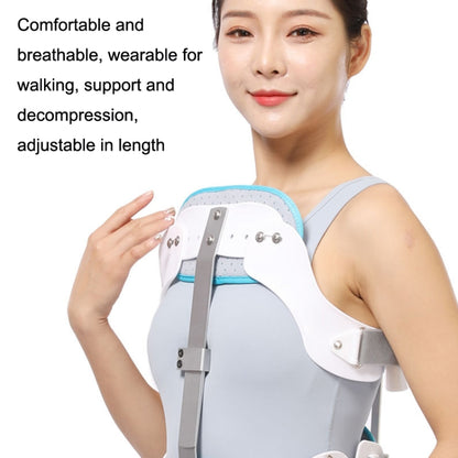 Free Code Summer Breathable Thoracic and Lumbar Spine Fixation Brace Compressive Spinal Postoperative Fixator(White) - Corrector by PMC Jewellery | Online Shopping South Africa | PMC Jewellery