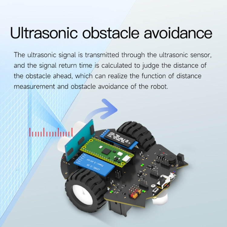 Yahboom Python Programming Smart Car Development Board Kit For Raspberry Pi Pico(Pico Robot) - free shipping - PMC Jewellery - Order now!