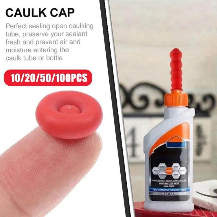 10pcs Glass Glue Nozzle Sealing Cap Leak-proof Sleeve Glass Glue Nozzle Protective Sleeve - Others by PMc TechLife | Online Shopping South Africa | PMc TechLife | Buy Now Pay Later Mobicred