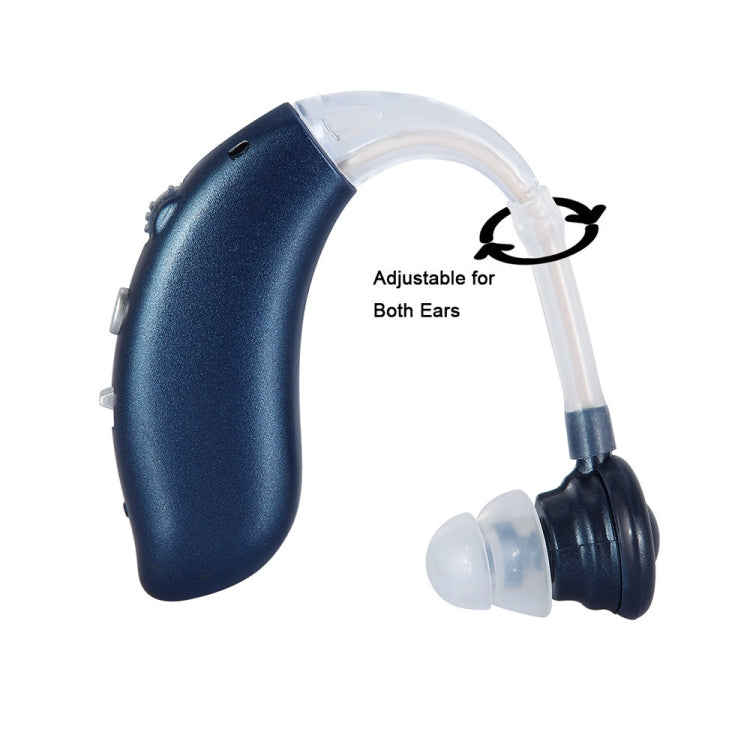 USB Charging Earhook Noise Reduction Hearing Aid Sound Amplifier(Black) - Hearing Aids by PMC TechLife | Online Shopping South Africa | PMC TechLife | Buy Now Pay Later Mobicred