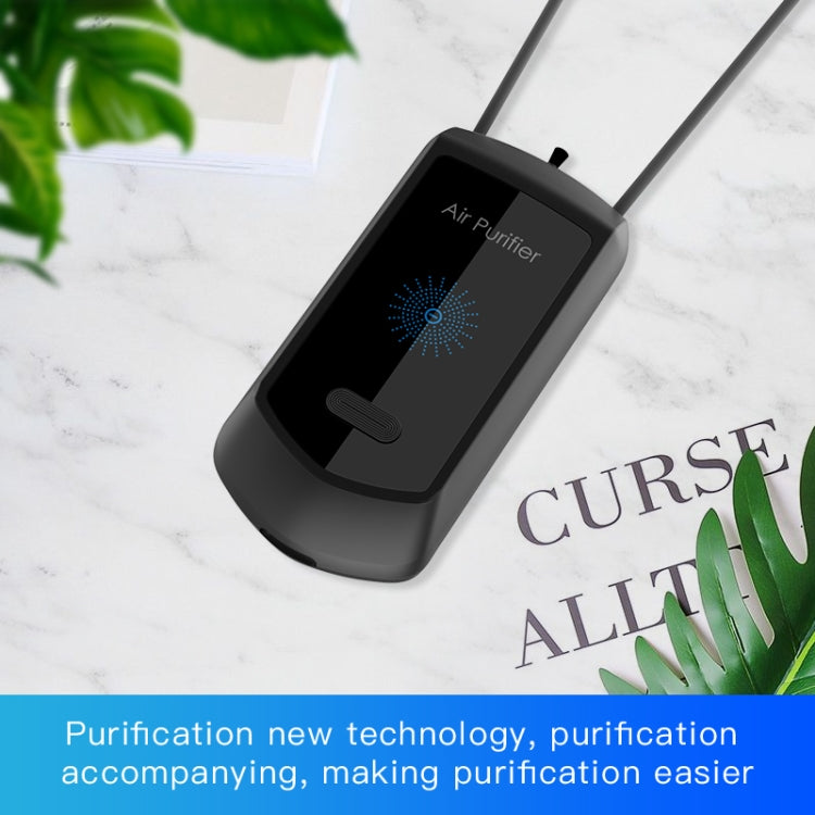 120 Million Negative Ion Air Purifier Mini Hanging Neck Purifier(White) - free shipping - PMC TechLife - Order now!