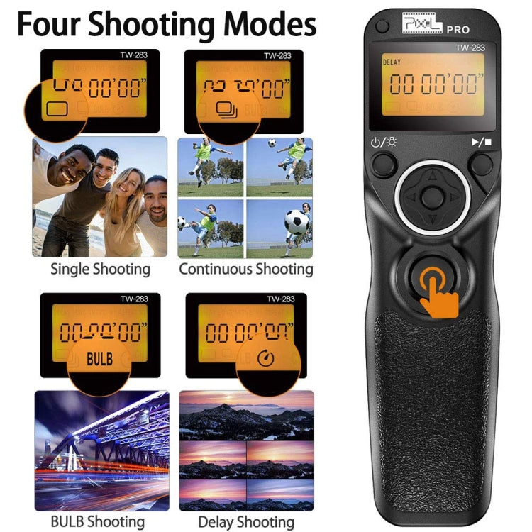 For Sony S1 Pixel TW283 Shutter Wireless Delay Remote Control SLR Shutter Flasher - free shipping - PMC TechLife - Order now!