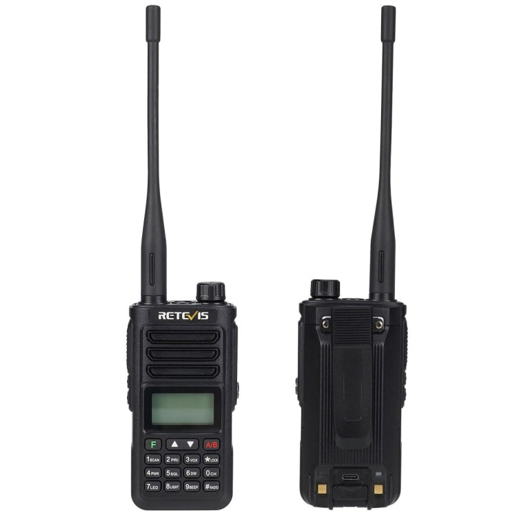 RETEVIS RA89 UV Dual-segment IP68 Waterproof Dual-guard Dual-standby Walkie Talkie(EU Frequency 144-146/430-440MHz) - Handheld Walkie Talkie by RETEVIS | Online Shopping South Africa | PMC Jewellery | Buy Now Pay Later Mobicred