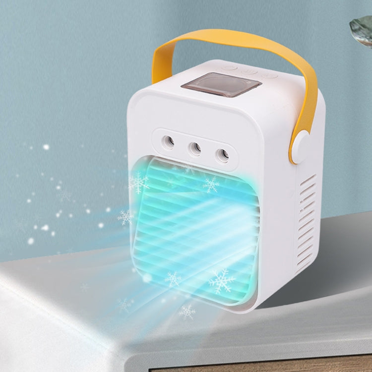 Mini Desktop Air Conditioner Fan Household Spray Humidification Air Cooler(White) - Electric Fans by PMC TechLife | Online Shopping South Africa | PMC TechLife | Buy Now Pay Later Mobicred