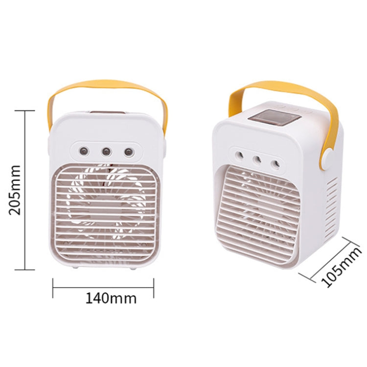 Mini Desktop Air Conditioner Fan Household Spray Humidification Air Cooler(White) - Electric Fans by PMC TechLife | Online Shopping South Africa | PMC TechLife | Buy Now Pay Later Mobicred