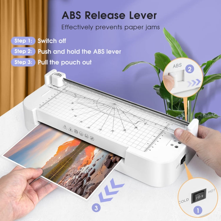 FN336  A4/A5/A6 Laminating Machine Lamination Thickness Within 0.5mm(UK  Plug) - Photo Film Covering Machine by PMC TechLife | Online Shopping South Africa | PMC TechLife | Buy Now Pay Later Mobicred