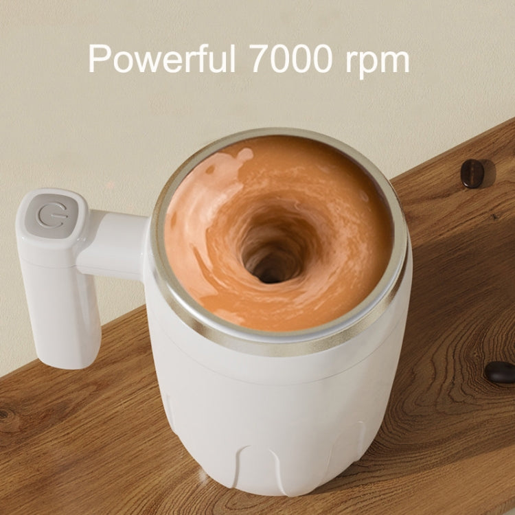 Automatic Stainless Steel Stirring Cup Portable Coffee Mug Magnetic Mug(Black) - free shipping - PMC TechLife - Order now!