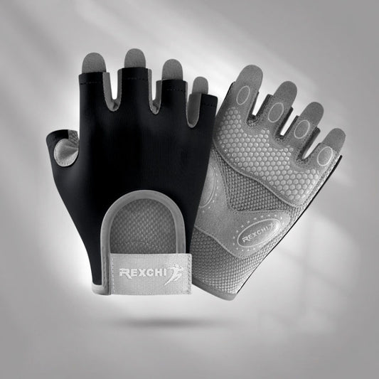 Yoga Sports Gloves Non-slip Shock-absorbing Half-finger Anti-cocoon Gloves, Size: S(Dark Night Black) - Safety Gloves by PMC Jewellery | Online Shopping South Africa | PMC Jewellery | Buy Now Pay Later Mobicred