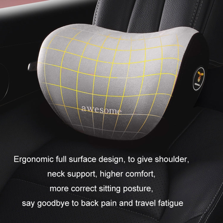 Car Memory Foam Neck Pillow Seat Spine Pillow, Color: Gray Lumbar Support - Seat Accessories by PMC Jewellery | Online Shopping South Africa | PMC Jewellery | Buy Now Pay Later Mobicred