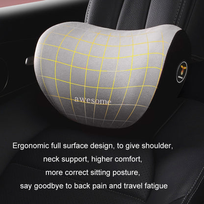 Car Memory Foam Neck Pillow Seat Spine Pillow, Color: Gray Headrest - Seat Accessories by PMC Jewellery | Online Shopping South Africa | PMC Jewellery | Buy Now Pay Later Mobicred