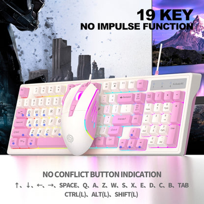 K-Snake Wired E-Sports Keyboard Mouse Mechanical Feel 98 Key Desktop Computer Notebook Keyboard, Style: Single Keyboard (Gray) - Wired Keyboard by K-Snake | Online Shopping South Africa | PMC Jewellery | Buy Now Pay Later Mobicred