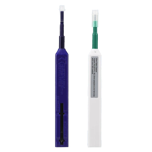 2pcs /Set Fiber Optic Cleaning Pen Endface Cleaner Fiber Optic Cleaning Tool for 1.25mm LC/Mu and 2.5mm SC/ST/FC(SC+LC) - Lan Cable and Tools by PMC Jewellery | Online Shopping South Africa | PMC Jewellery | Buy Now Pay Later Mobicred